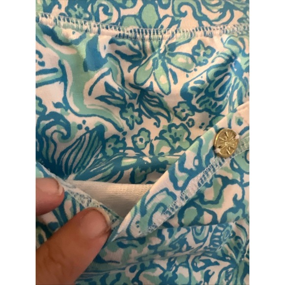 Lilly Pulitzer Women's Joggers Large Blue And White - Picture 6 of 7